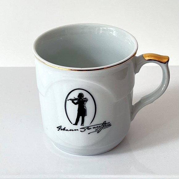 RARE Meinl Strauss Czech Porcelain Mug - Picture 9 of 14